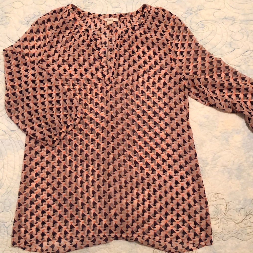 Caslon Printed Blouse